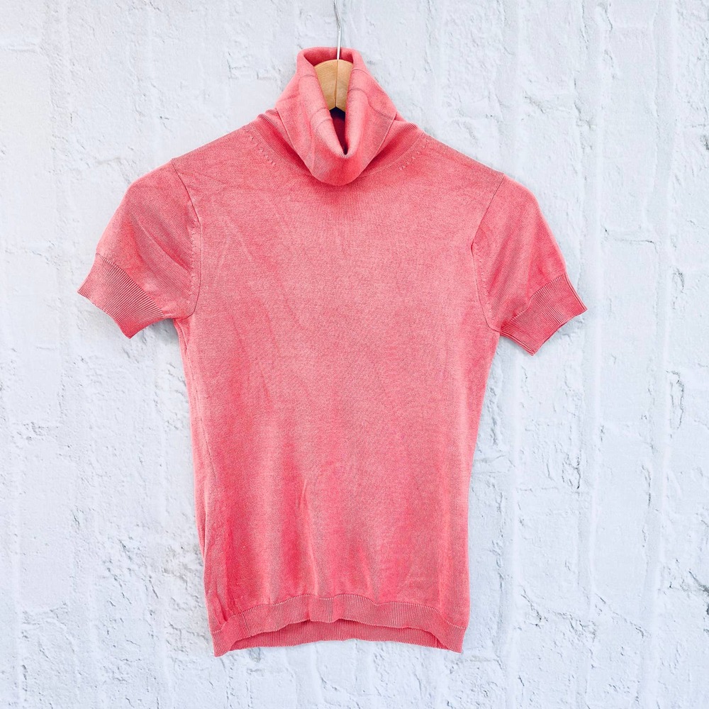Short Sleeve Turtleneck Women's XS